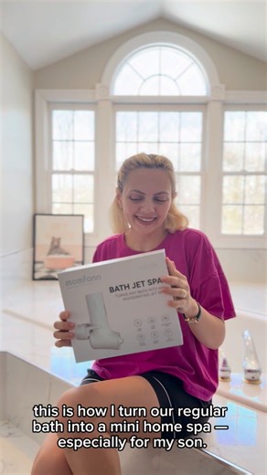 @joyfulfamusa | This Bath Jet Spa instantly upgrades my bathtub with powerful bath jet & bubble modes and 3 adjustable speed levels. It’s cordless,... | Instagram