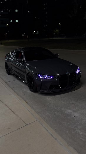 BMW M4 Competition Night Show | BMW Motorsport G82