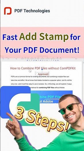 How to Add a Stamp on Your PDF File? #how to edit PDF #how to add stamp to pdf #create company seal