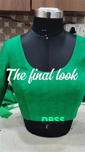 Designer Blouse Cutting and Stitching | Easy Blouse Design Step by StepBlouseCutting #BlouseDesign