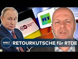 „Das ist die Retourkutsche“ für RTDE - RUSSLAND schließt DEUTSCHE WELLE in Moskau