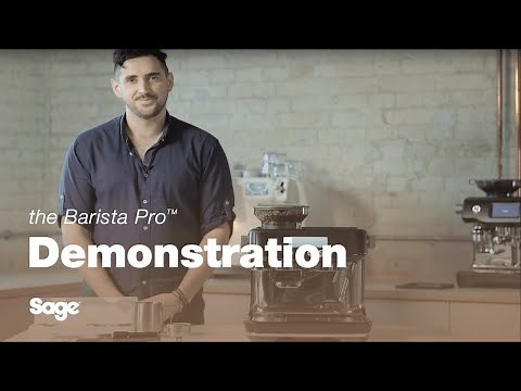 The Barista Pro™ | Unboxing the Barista Pro™ | Sage Appliances UK