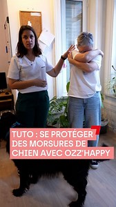 Se protéger des morsures de chien : le tuto. 🐶 Même avec les chiens les plus gentils, une morsure peut survenir. L’association Ozz’Happy propose deux techniques simples pour se protéger : faire la statue ou la pierre. Au quotidien, Charlotte Defolie et les autres membres de l’association travaillent sur l’interaction entre l’humain et l’animal afin de renforcer la relation et développer la médiation animale. | La-hauts