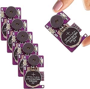 Cricket Noise Maker Prank (6-Pack) - Hidden Prank Device with 3-Month Beeping, Office & Home Gags for Adults