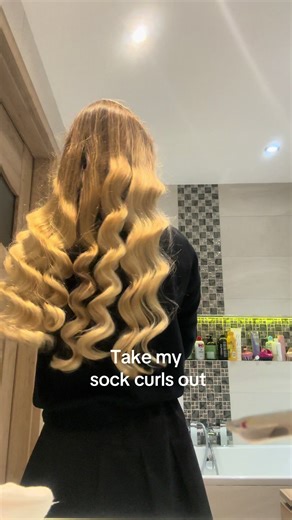 🔔TUTORIAL IN MY PINNED!#fyp #sockcurls | sock curls