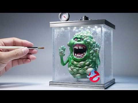 How to Make a Slimer Trapped in a Vacuum Chamber Diorama