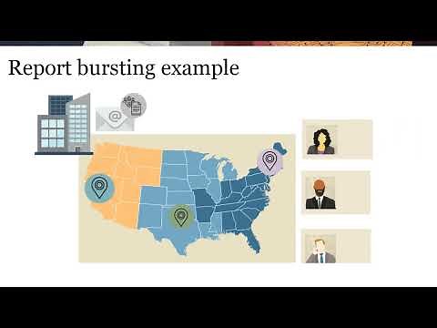 Overview: Report Bursting in Narrative Reporting