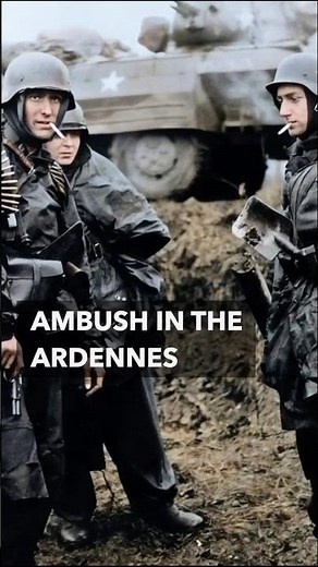 AMBUSH IN THE ARDENNES: Kampfgruppe Hansen's Surprise Attack, 1944 (AI Enhanced) #ww2