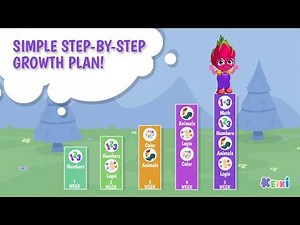 Learn through play with Keiki App! Simple step-by-step growth plan!