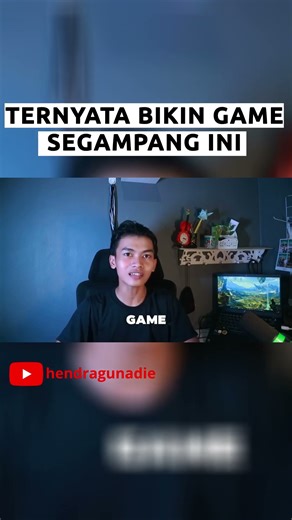 Cara bikin game sendiri, simple banget