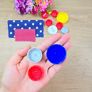 27K views · 159 reactions | Easy Diy Plastic Bottle cap Hair Clips Making | How to make a mini hat | bottle cap recycling ideas | Knitting Hobby | Facebook