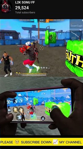 Spinner Glowall 😱 Mobile 📲 Legends 3Finger Handcam 💯 Gameplay 🎯#foryou #foryoupage #shortsfeed