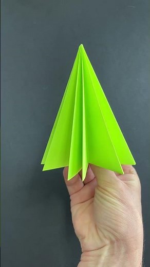 Arbre d'origami de Noël | Sapin de Noël en Papier | Artisanat de Noël