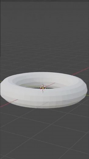 blender donut tutorial but i have no idea what im doing #3dart #beginner #blender