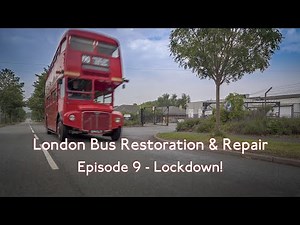Ep9: AEC Routemaster London Bus Restoration - The New Front Blind Box