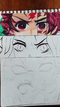 Colouring tanjiro ✨colouring demon slayer main characters part 2 ✨ #drawing #demon slayer #tangiro