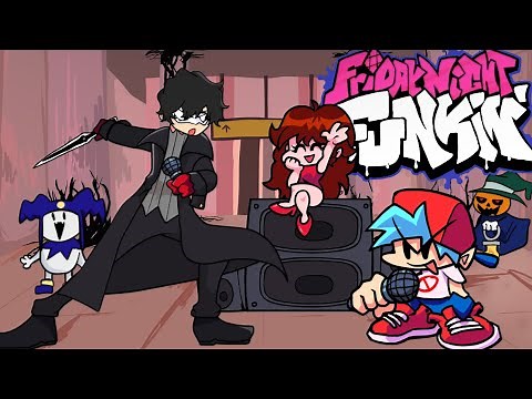 Friday Night Funkin' - V.S. Joker FULL WEEK - Persona 5 [FNF MODS/HARD]