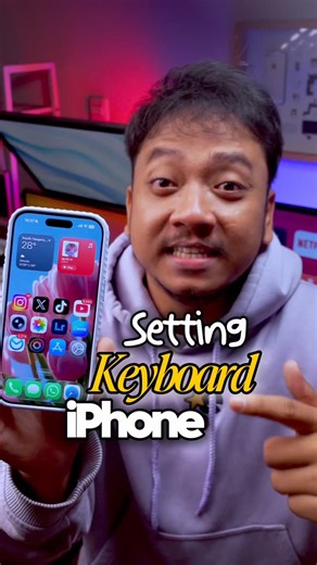 Ichsan Zulfikar on Instagram: "Setting Keyboard iPhone kalian kaya gini deh…"