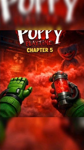 poppy playtime chepter 5 green grab pack carring red gas