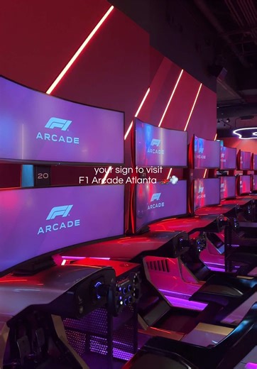 the new @F1 Arcade USA in Atlanta makes for a great date night, group activity, or solo date 🏎️💨 with so many other activities around to turn into a fun day out! save this for your next outing inspo or share with someone you’d like to go with! ✨ #thingstodoinatl #thingstodoinatoatlanta #f1arcade #solodateideas #aylaimone