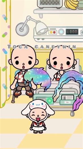 The bald guy I used to bully turned out to help my parents💔🥺😭 #tocaboca #tocalifeworld #shorts
