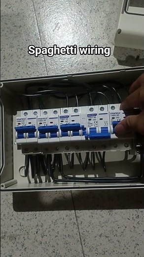 Distribution box wiring - Solar & Veco supply #solarsetup #diy #mts #ats