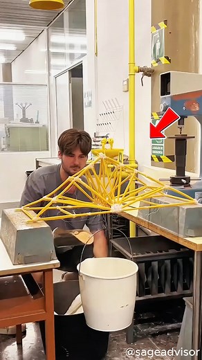 2.1M views · 23K reactions | The Spaghetti Bridge Actually Held | Sage Advisor | Facebook