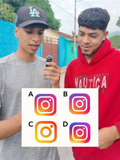 Cual es el logo original de instagram? #entrevistasgraciosas #entrevista #preguntas #entrevistasenlacalle