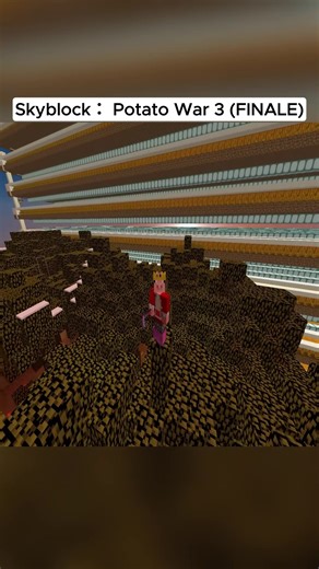 Skyblock： Potato War 3 (FINALE)#vairal | potato flight