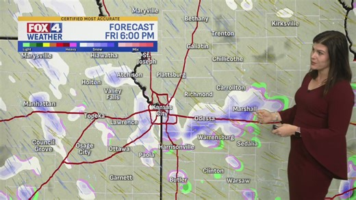 FOX4 forecast: Flakes & falling temperatures