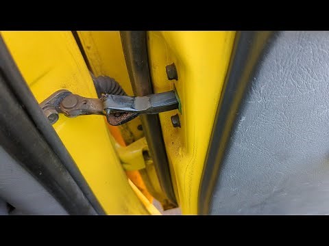 How To Replace A Car Door Check Strap