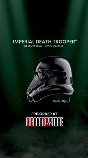 Star Wars: The Black Series Death Trooper 1:1 Scale Wearable Electronic Helmet