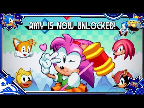 (extra slot amy mod)sonic mania plus Android by ‪@CapitanArroz95‬