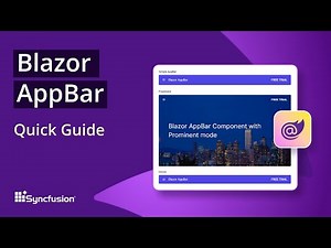 Blazor AppBar: The Ultimate Feature Walkthrough