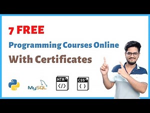 7 FREE Programming Courses Online With Certificates | Free Coding Courses For Beginners