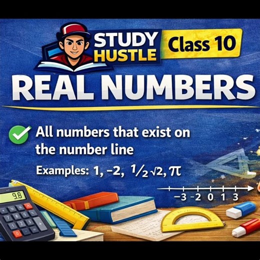 Real Numbers Ex 1.1 made easy 💯🔥 #studyhustle