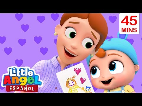 Mamá Te Amo 😍​❣️ + Mas | Canciones Infantiles de Bebé Juan | Little Angel Español