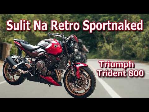 2026 Triumph Trident 800 Review | 1st Ride | Sulit Ba?