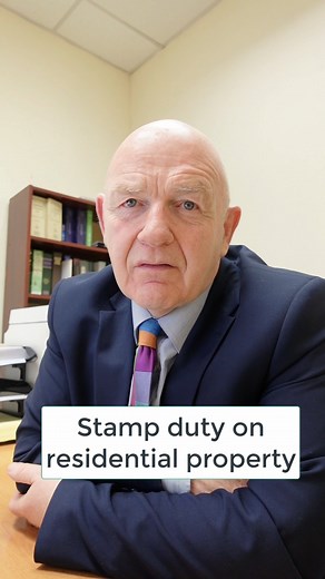 Stamp duty on residential property | Terry Gorry & Co. Solicitors | Facebook
