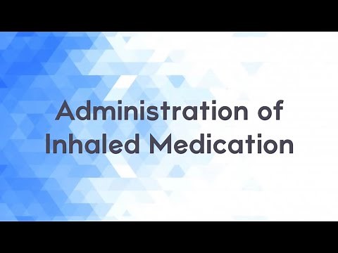 Administration of Inhaled Medication