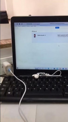 Restauración de iphone con iTunes