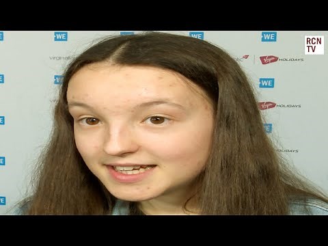 Bella Ramsey Interview WE Day 2020