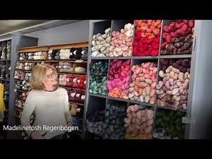 A rainbow of yarn from Madelinetosh has arrived - knit our JILL and ANNA patterns.