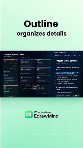 EdrawMind V13 — Feature Spotlight · Templates, AI & Multi-Mode