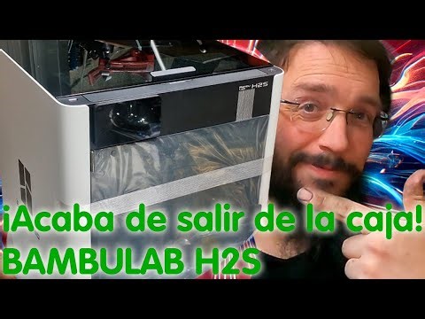 Unboxing Bambu Lab H2S 🔥 Primera puesta en marcha