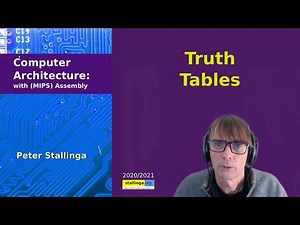 Computer Architecture: Truth Tables