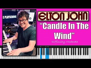 How to Play Candle In The Wind by Elton John Piano Tutorial