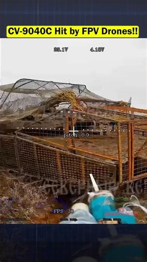 Ukrainian CV90-40C Hit by Russian Forces During Counterattack in Sumy Region