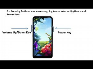 LG K40s entering and exiting fastboot mode