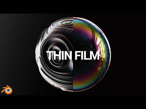 Blender: Thin Film Shader Cycles & Eevee
